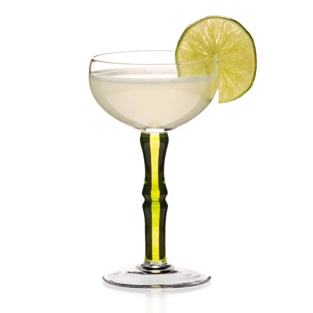 Hot Bamboo Stem Coupe Glass Coupes / Nick & Nora