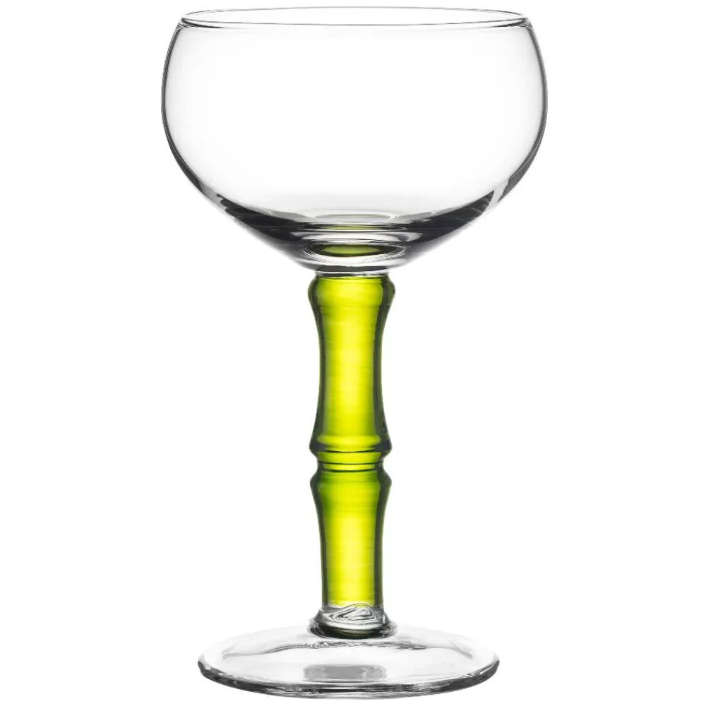Hot Bamboo Stem Coupe Glass Coupes / Nick & Nora