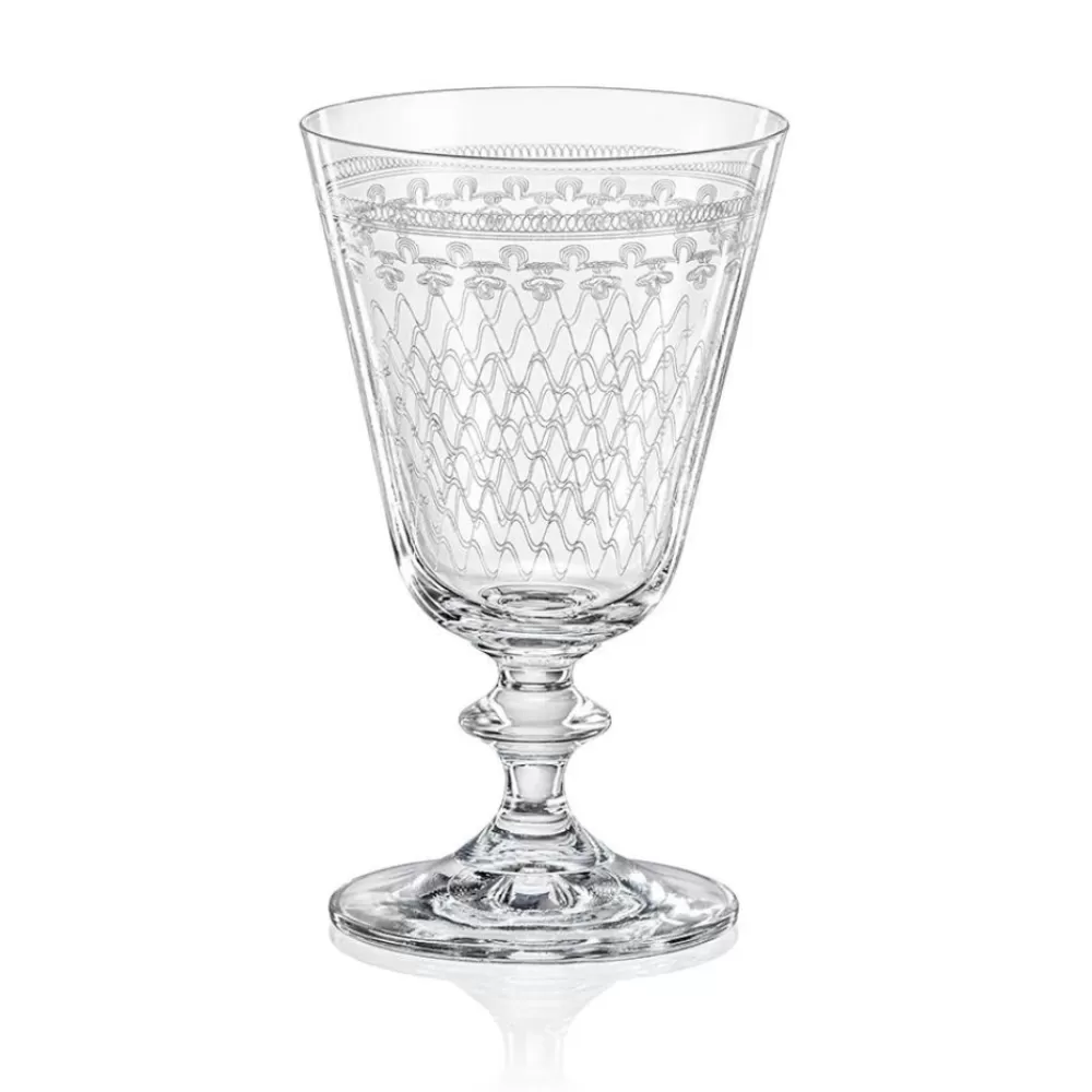 Store Bella Karolinka Etched Goblet Coupes / Nick & Nora