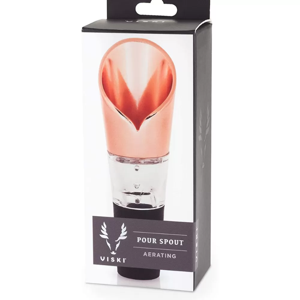 copper_aerating_pourer_2.webp Best Sale Copper Aerating Pourer Wine