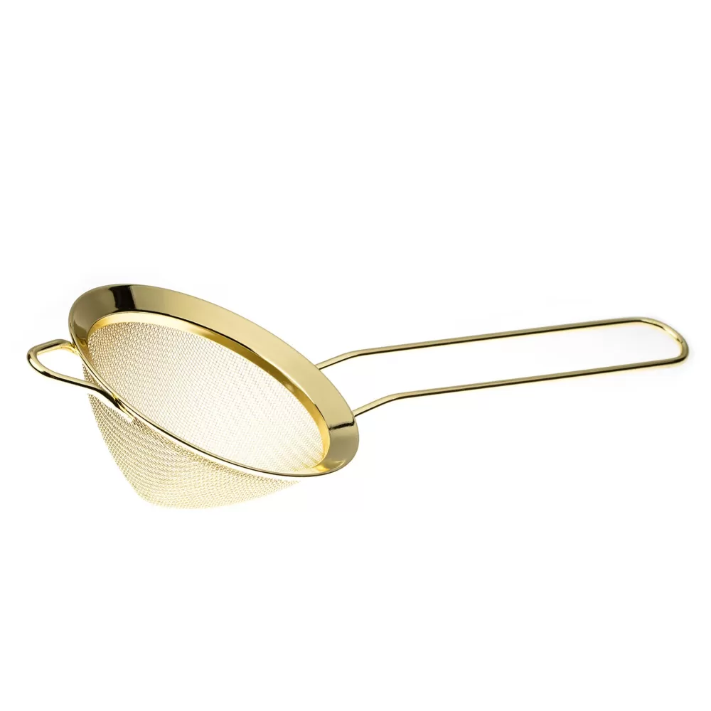 Online Gold Conical Mesh Strainer Strainers