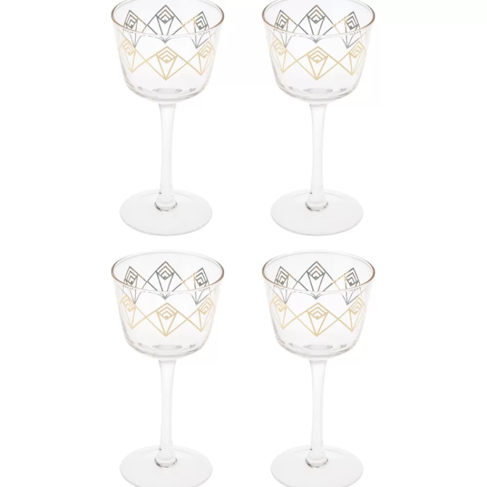 gold_dream_deco_coupe_glass_2-1.webp Discount Gold Dream Deco Coupe Glass Coupes / Nick & Nora