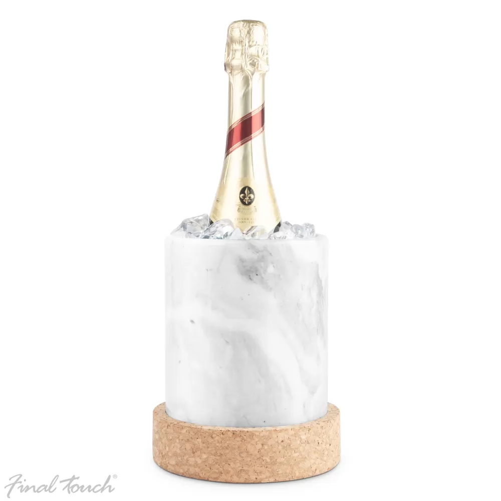 Outlet Large Marble & Cork Wine Chiller Wine