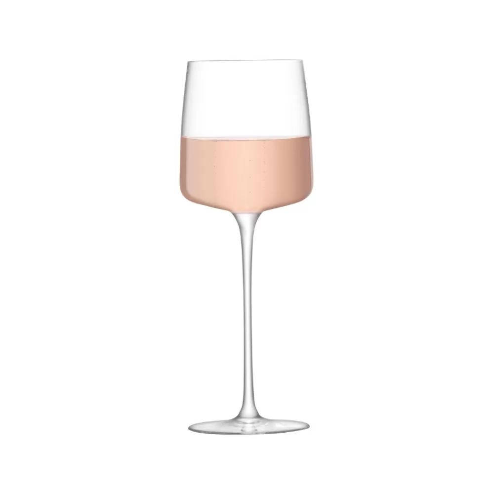 lsa_metropolitan_white_wine_glasses_set_of__2.webp Shop Lsa Metropolitan White Wine Glasses (Set Of 4) Wine