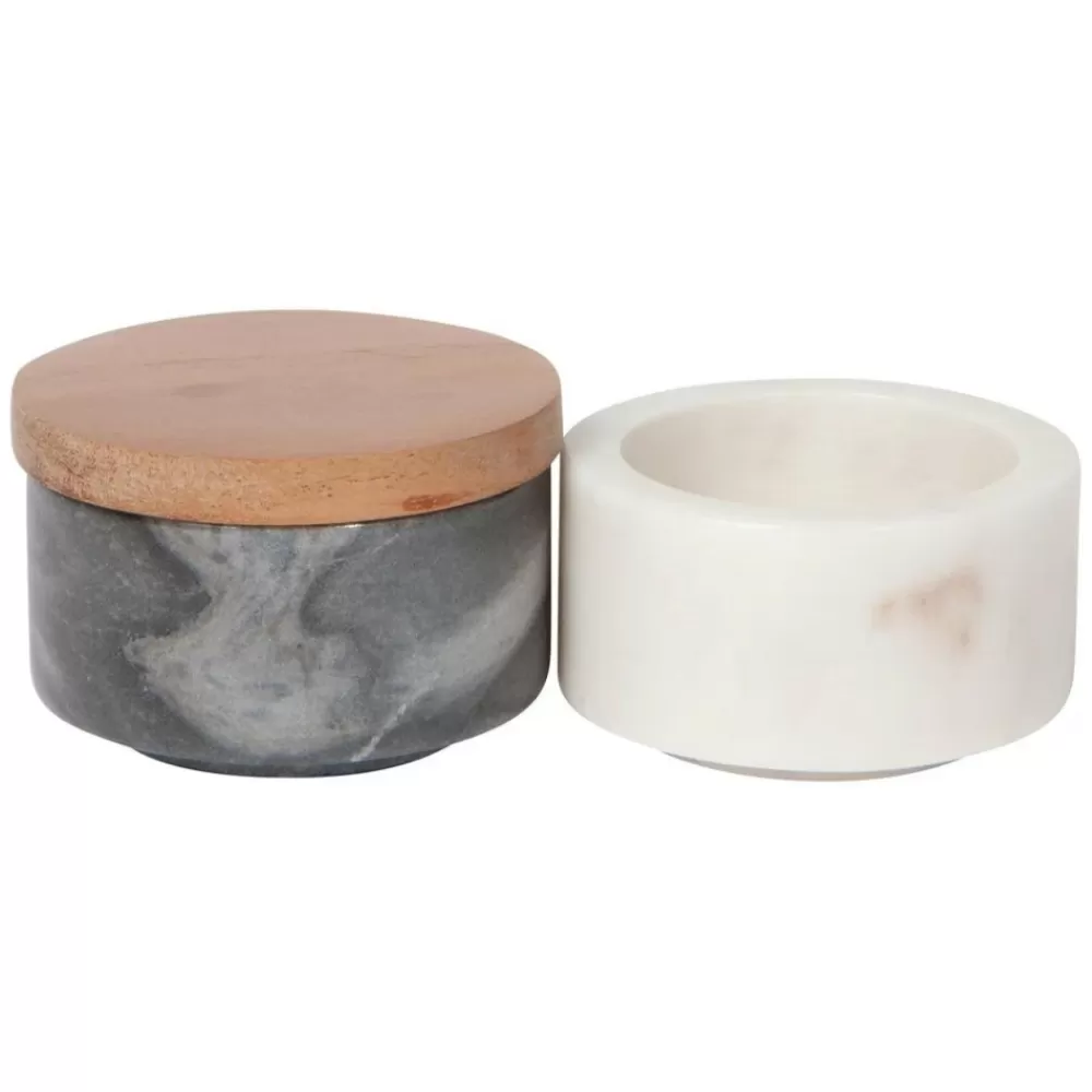 Sale Marble Salt Cellar Rimmers & Glitter