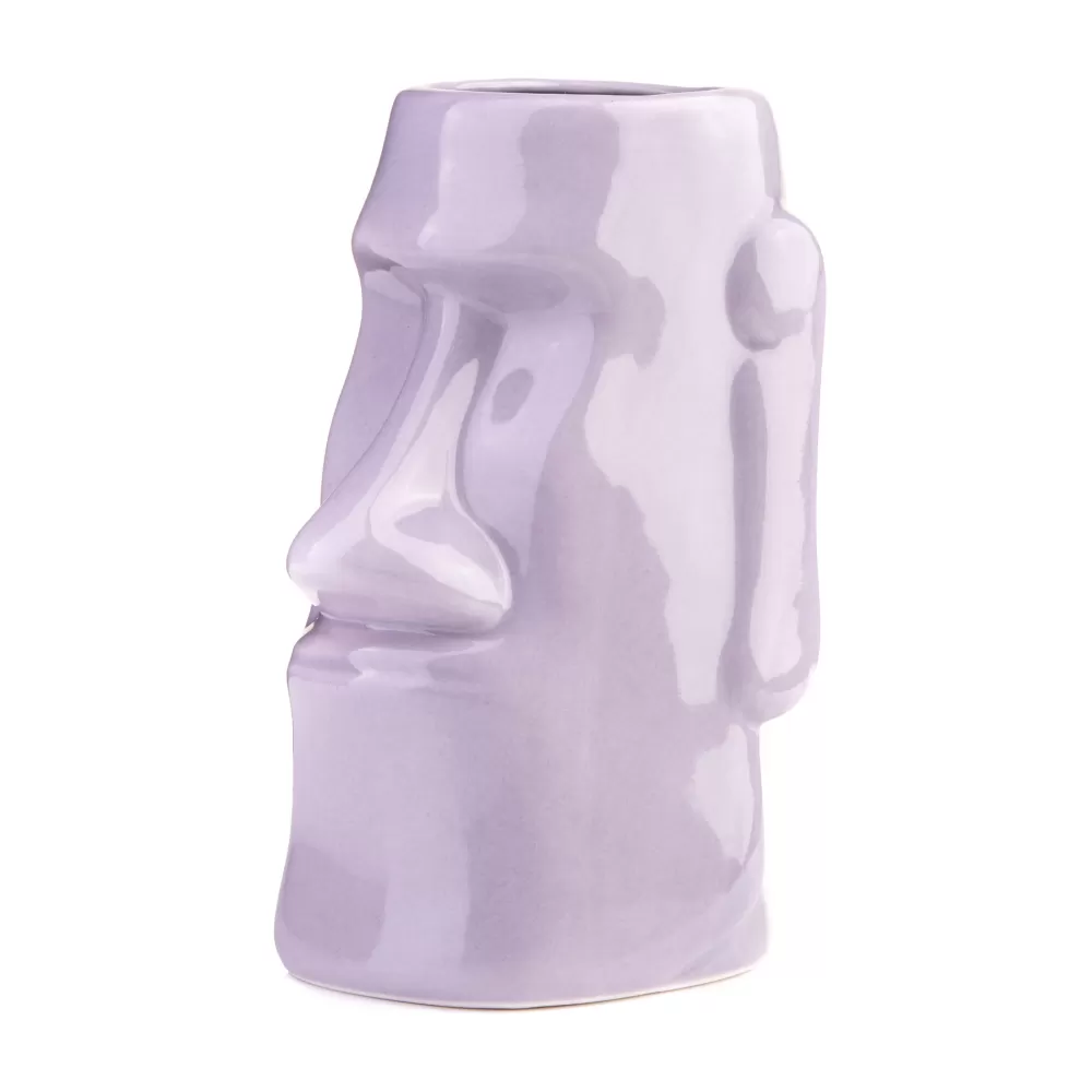 Online Mauve Moai Tiki Mug Tiki Mugs
