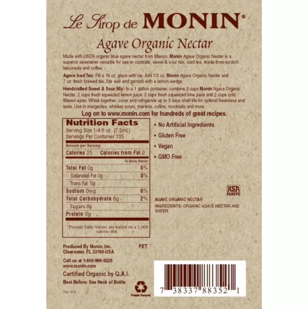 monin_agave_syrup_2.webp Flash Sale Monin Agave Syrup Syrups