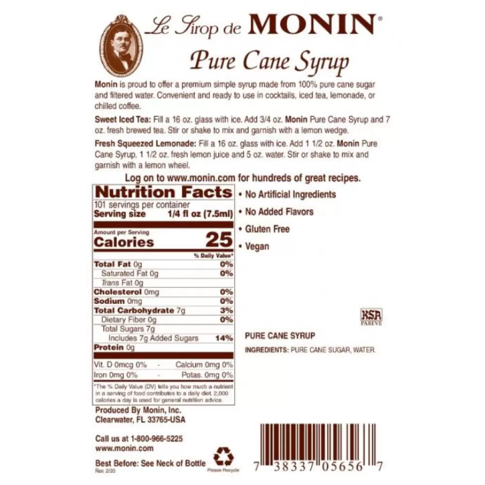 monin_pure_cane_sugar_syrup_2.webp Flash Sale Monin Pure Cane Sugar Syrup Syrups