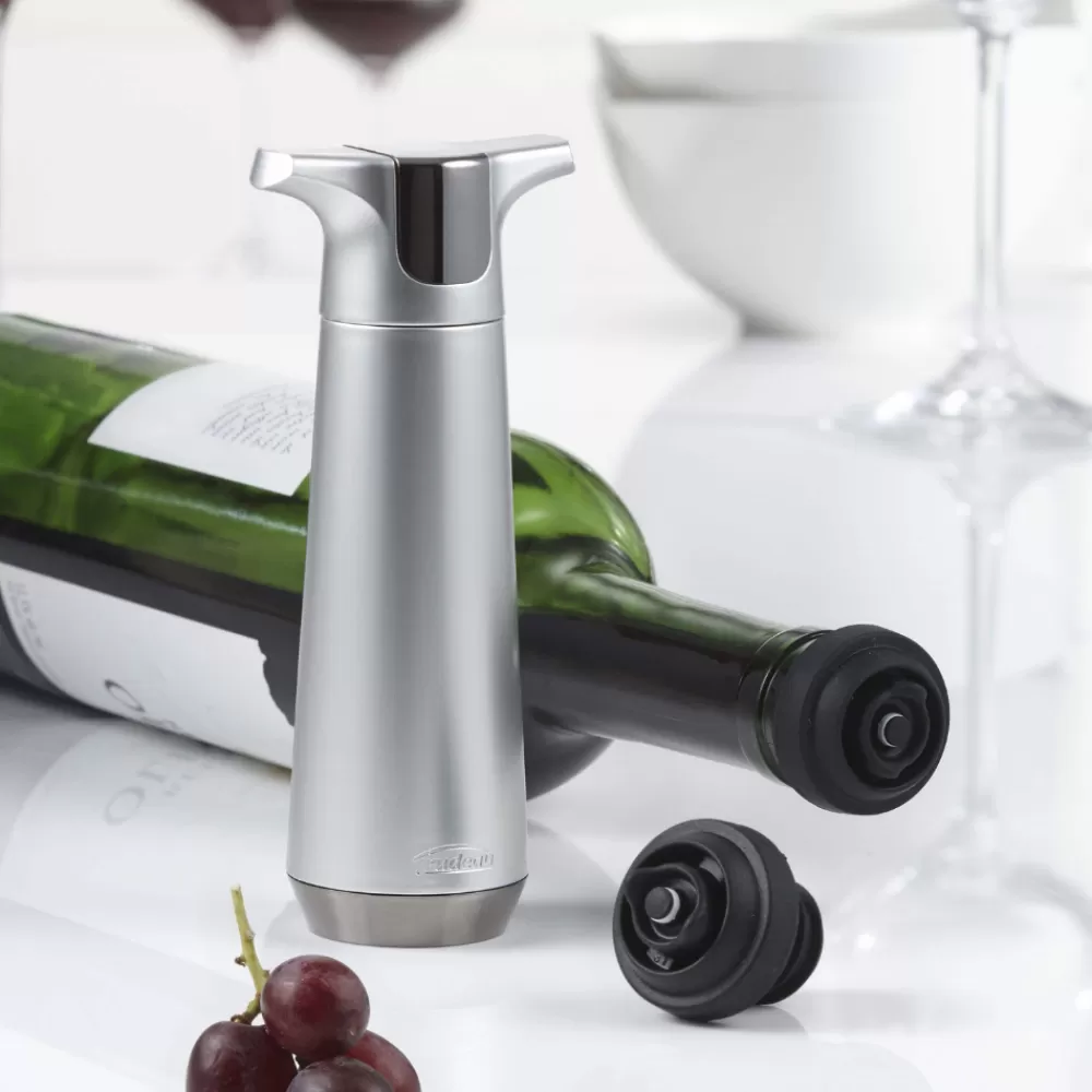 Clearance Origin Wine Pump With 2 Stoppers Wine