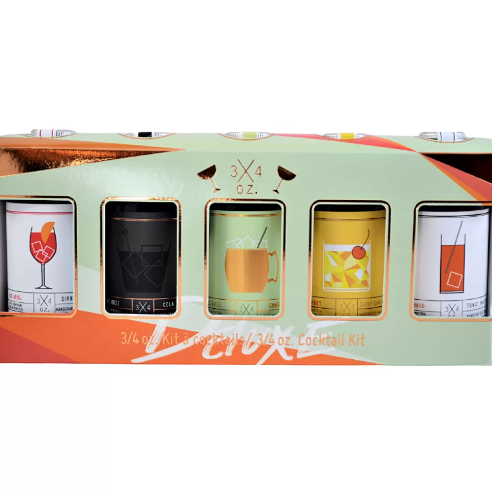 Cheap 3/4 Oz. Deluxe Cocktail Kit Syrups