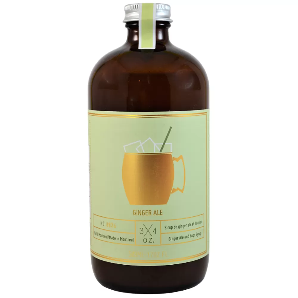 Fashion 3/4 Oz. Maison Ginger Ale Syrup Syrups