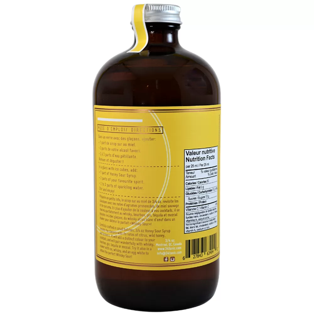 Shop 3/4 Oz. Maison Honey Sour Syrup Cocktail Mixers