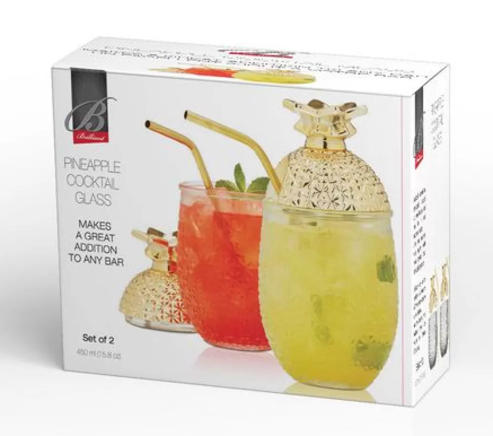 pineapple_cocktail_glasses_set_of__3-1.webp Flash Sale Pineapple Cocktail Glasses (Set Of 2) Tiki