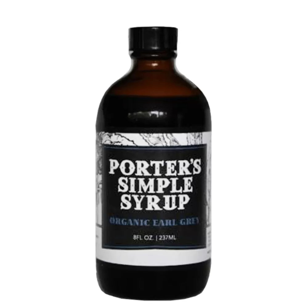 New Porter's Earl Grey Simple Syrup Cocktail Mixers