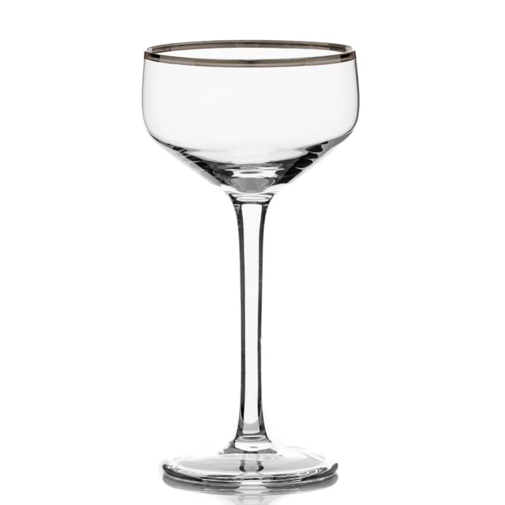 Fashion Potion House Silver Rim Coupe Potion House Bar Tools