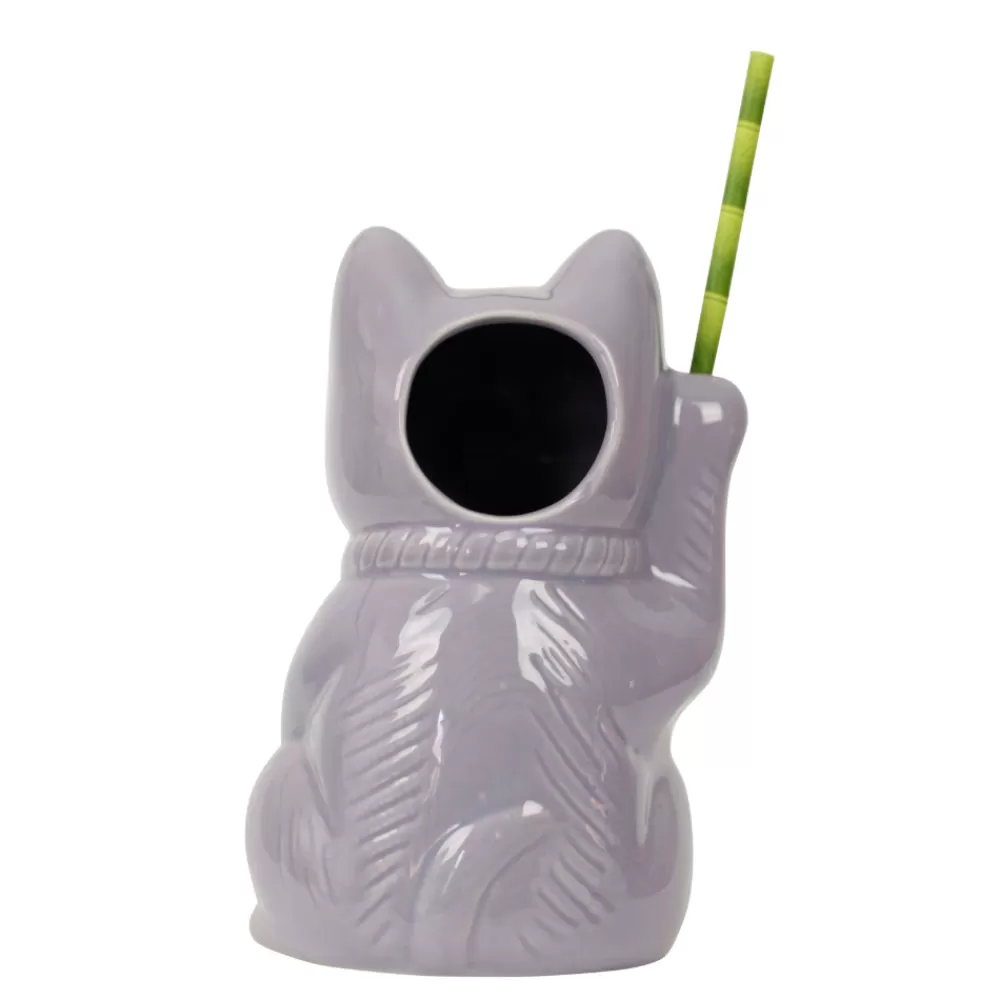 Shop Purple Neko Cat Tiki Mug Tiki