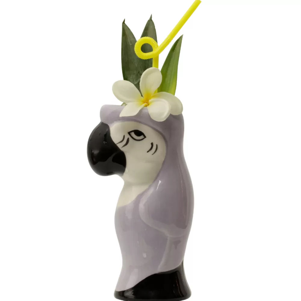 Store Purple Parrot Tiki Mug Potion House Bar Tools