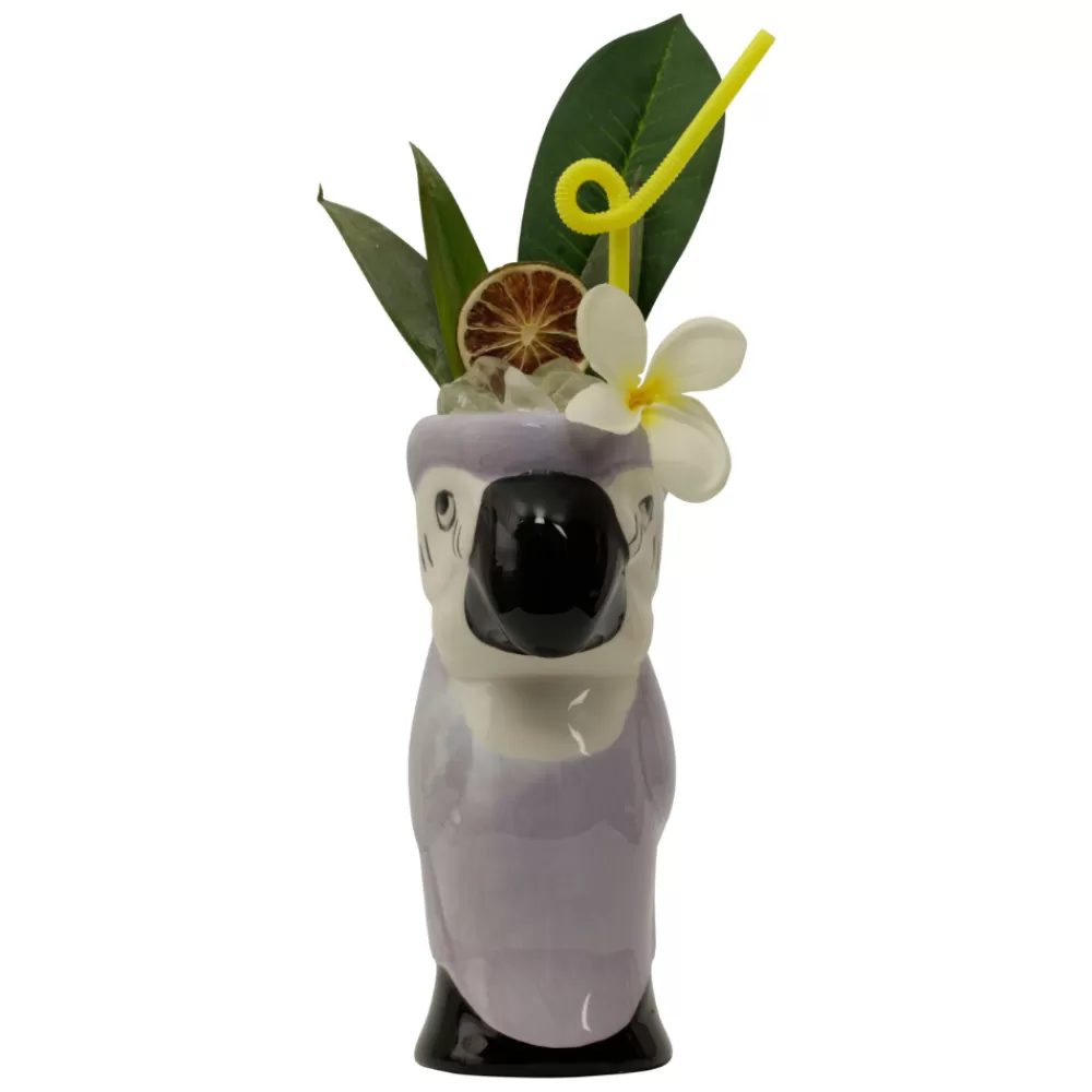 Store Purple Parrot Tiki Mug Potion House Bar Tools