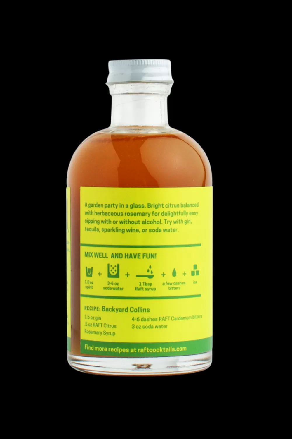 Store Raft Citrus Rosemary Syrup Syrups