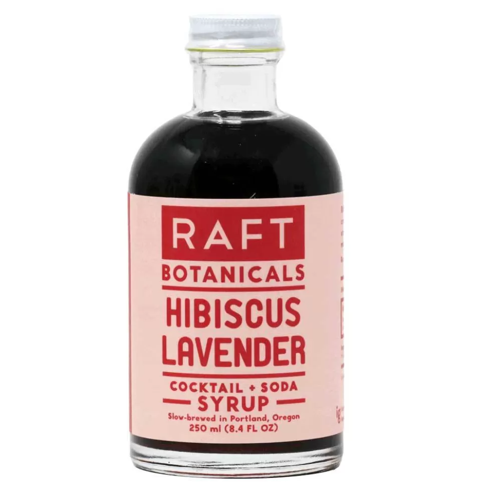 New Raft Hibiscus Lavender Syrup Syrups