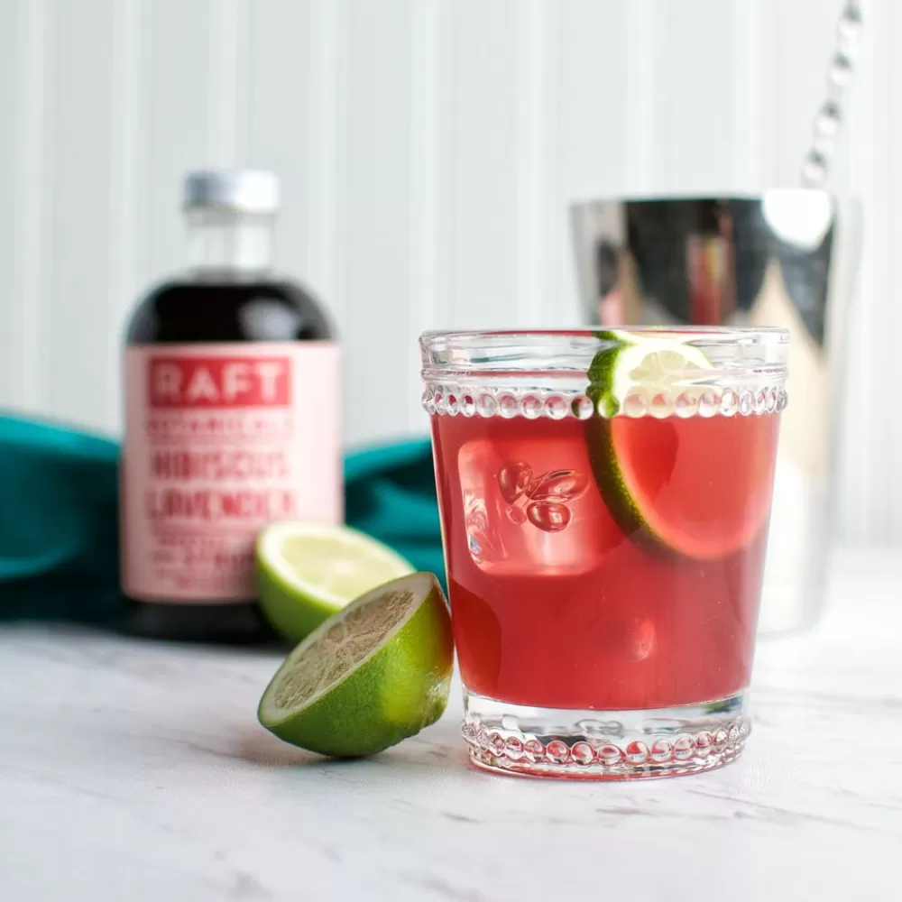 New Raft Hibiscus Lavender Syrup Syrups