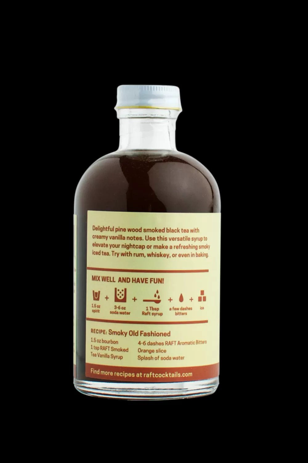 Outlet Raft Smoked Tea Vanilla Syrup Syrups