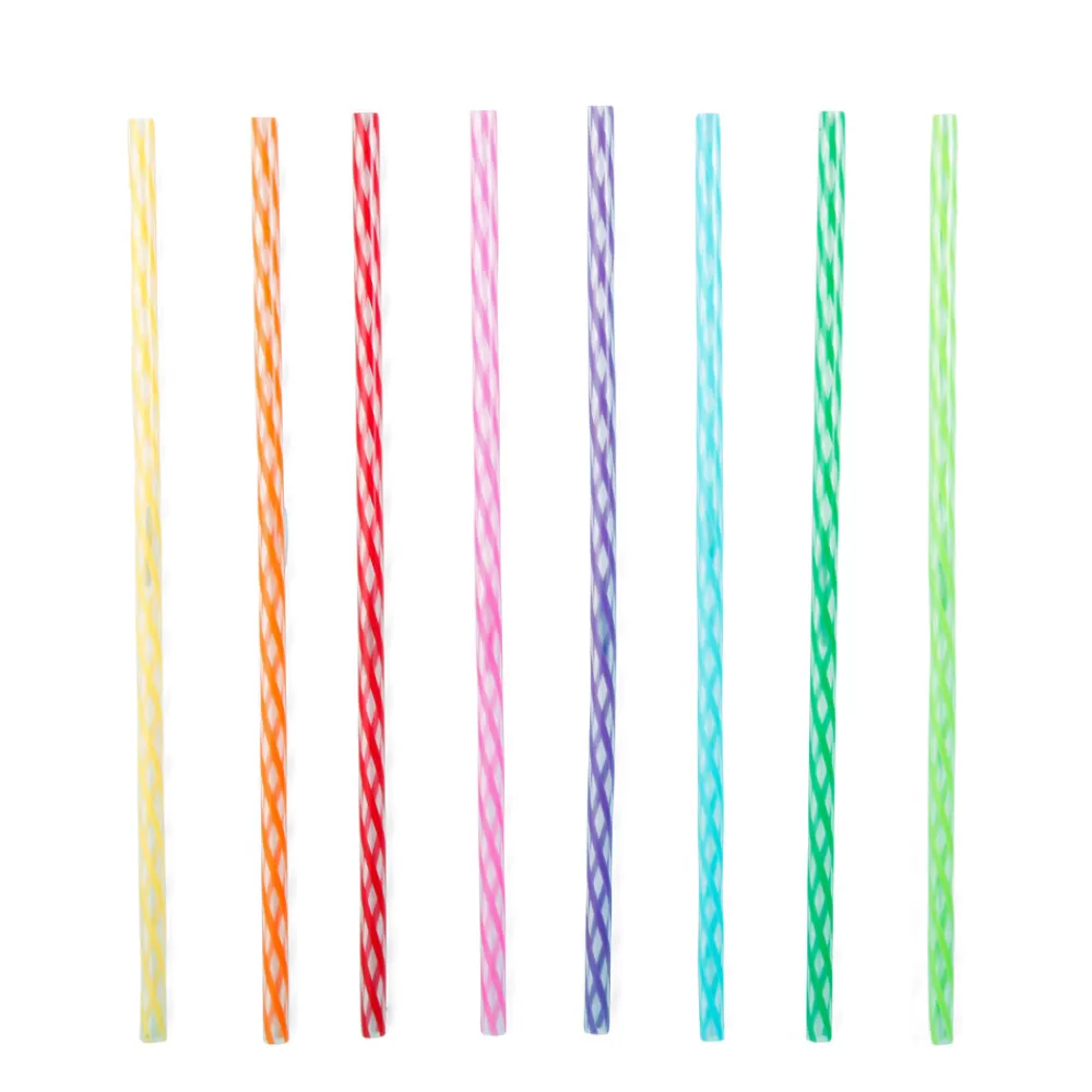 Flash Sale Rainbow Reusable Straws (Pack Of 24) Straws