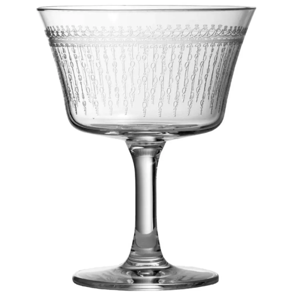 Outlet 1920 Retro Fizz Glass Coupes / Nick & Nora