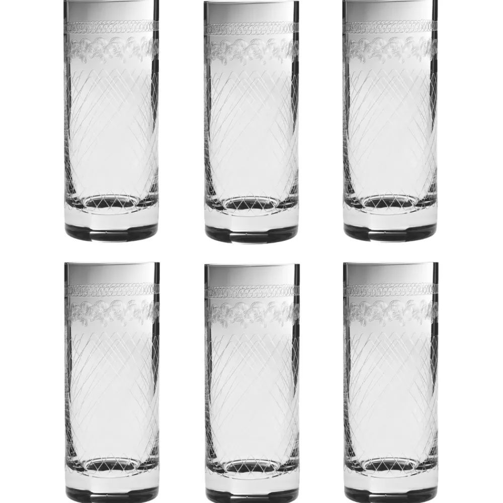Outlet 1910 Retro Highball Glass Highball Glasses