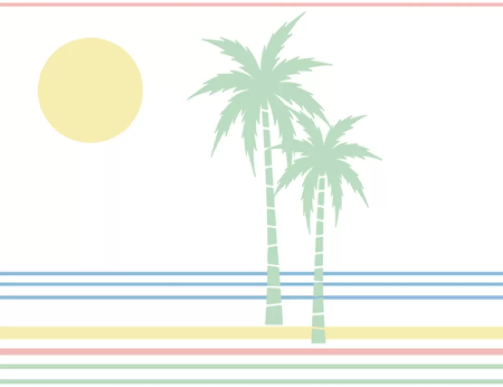 retro_tropical_collins_glass_2-1.webp New Retro Tropical Collins Glass Highball Glasses
