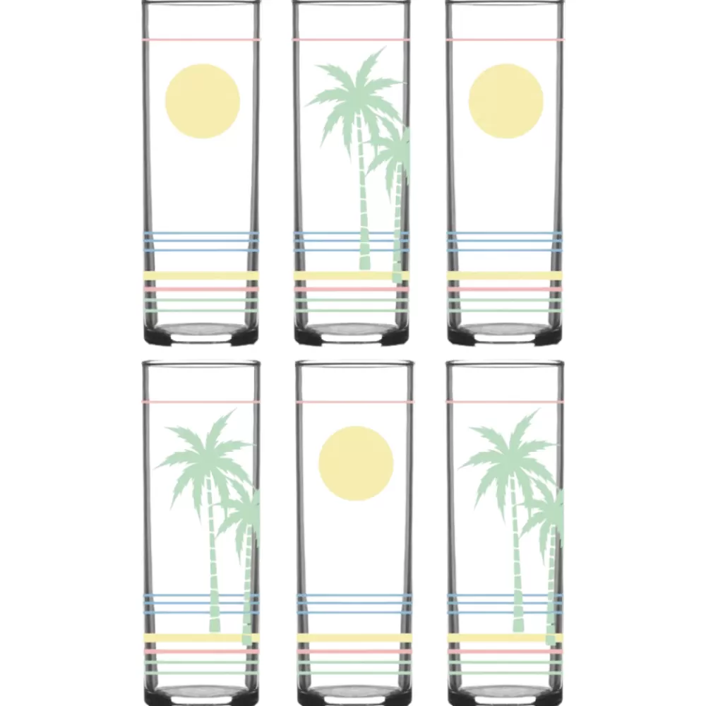 retro_tropical_collins_glass_3-1.webp New Retro Tropical Collins Glass Highball Glasses