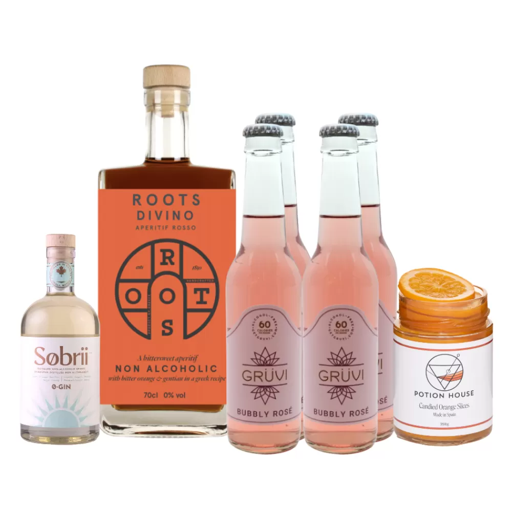 Fashion Rosso Aperitivo Kit (Non-Alcoholic) Ingredient Kits