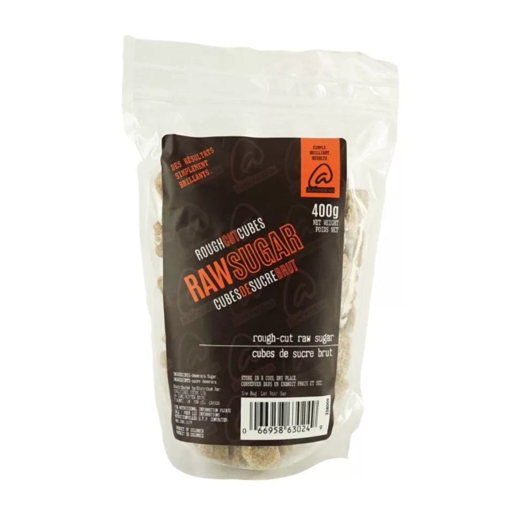 Store Rough Cut Raw Sugar Cubes Garnishes