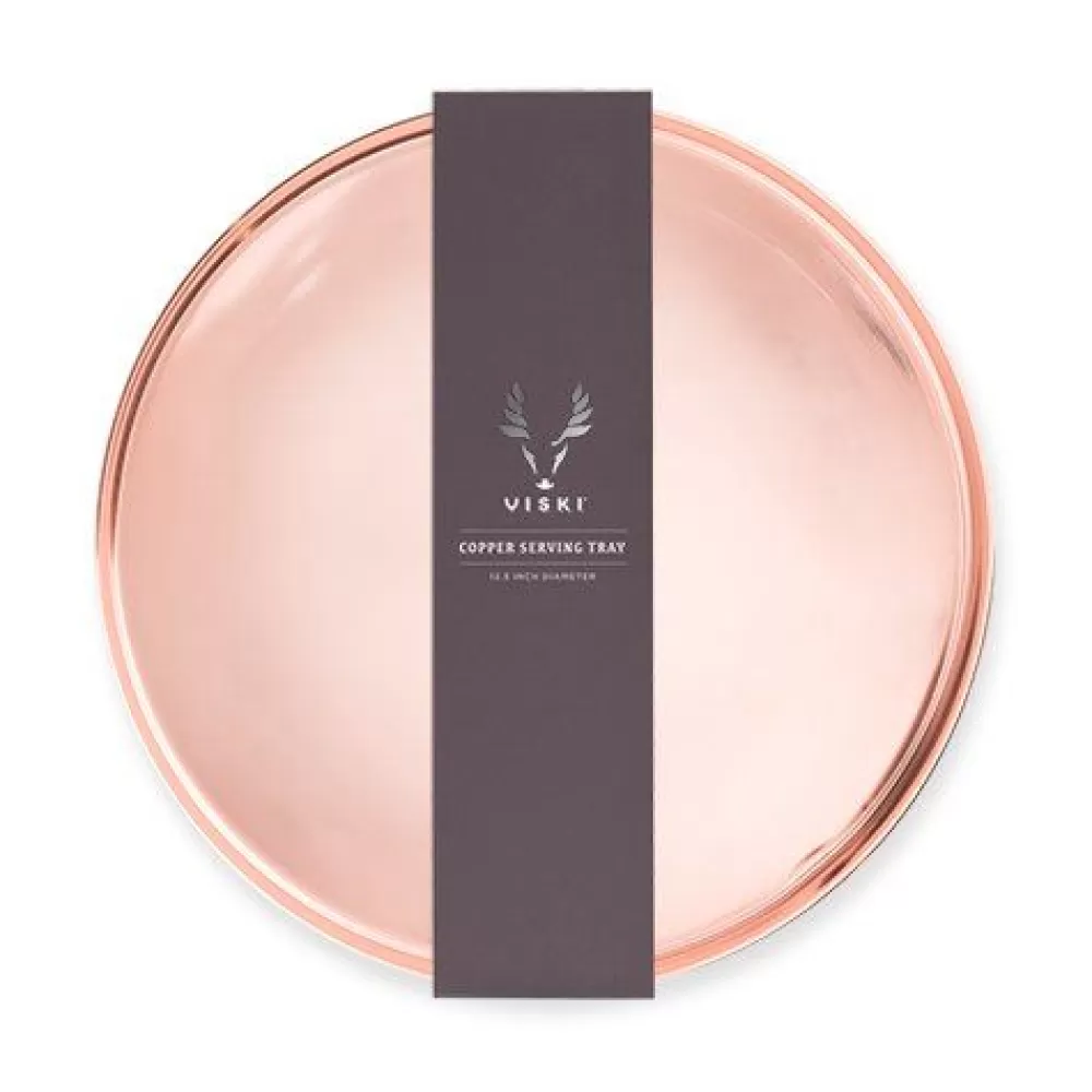 round_copper_tray_2.webp Online Round Copper Tray Coasters & Trays