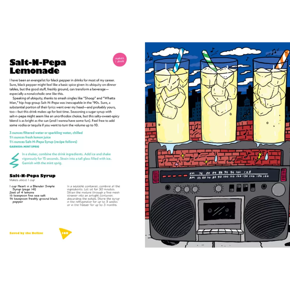 saved_by_the_bellini__other_sinspired_cocktails_3.webp Clearance Saved By The Bellini: & Other 90S-Inspired Cocktails Books