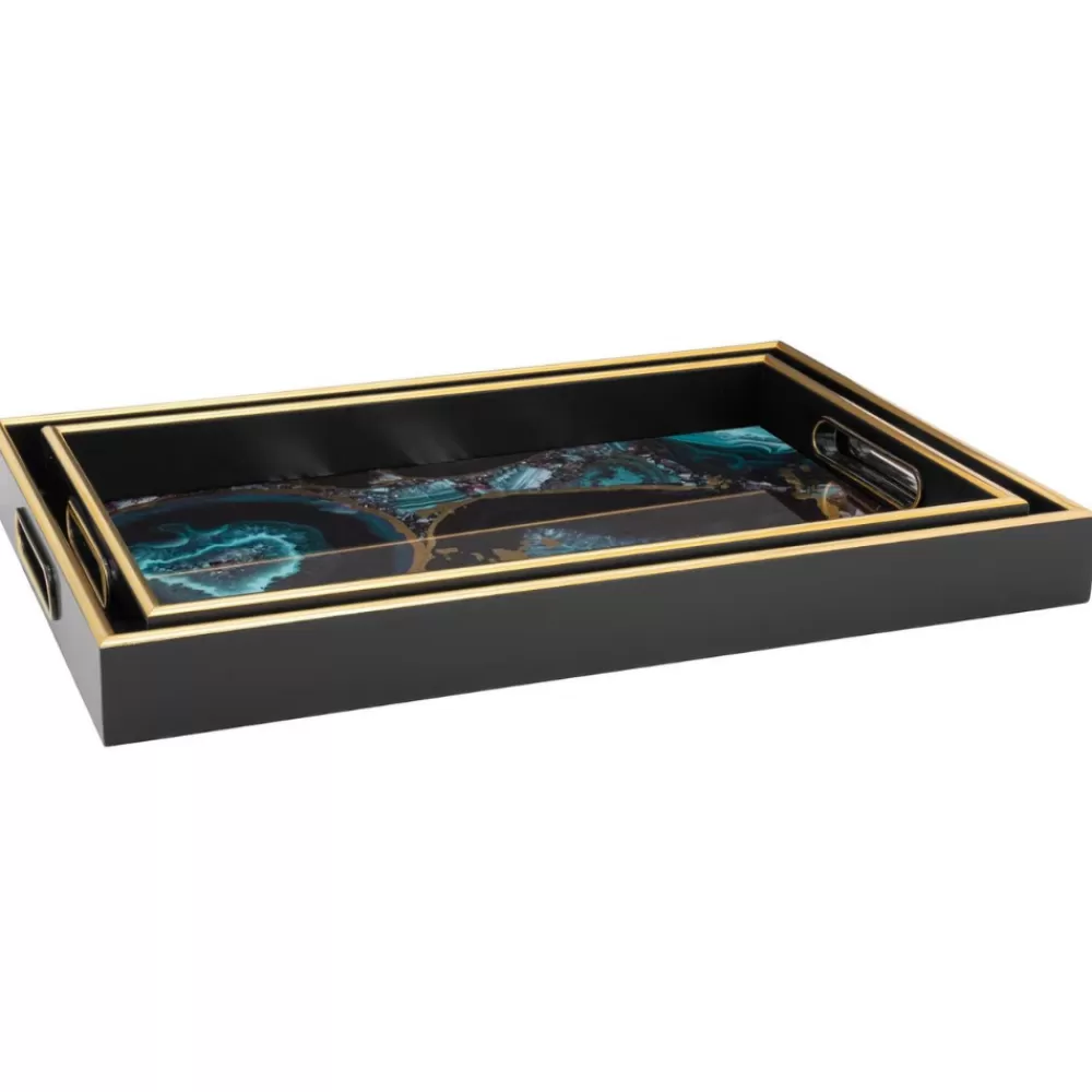 Sale Savoy Agate Tray Coasters & Trays