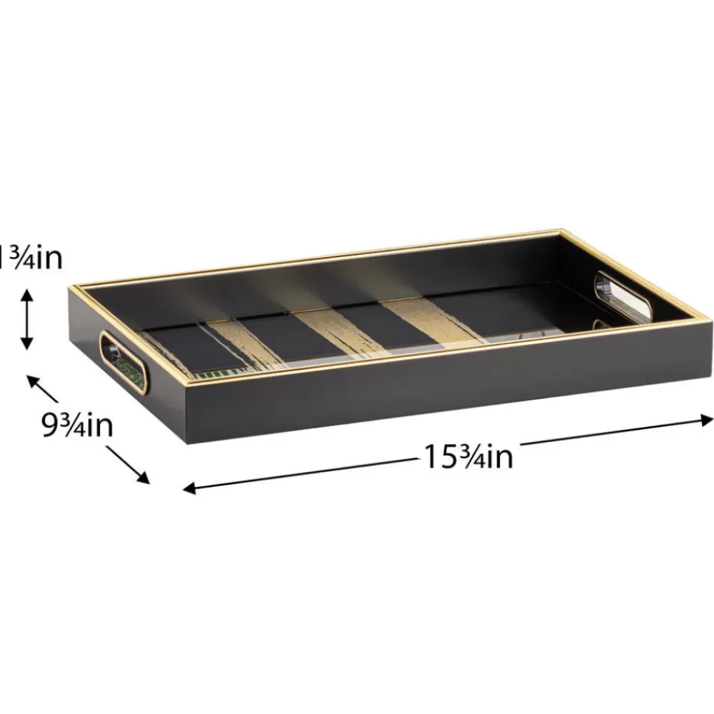 savoy_gold_stripe_tray_4.webp New Savoy Gold Stripe Tray Coasters & Trays
