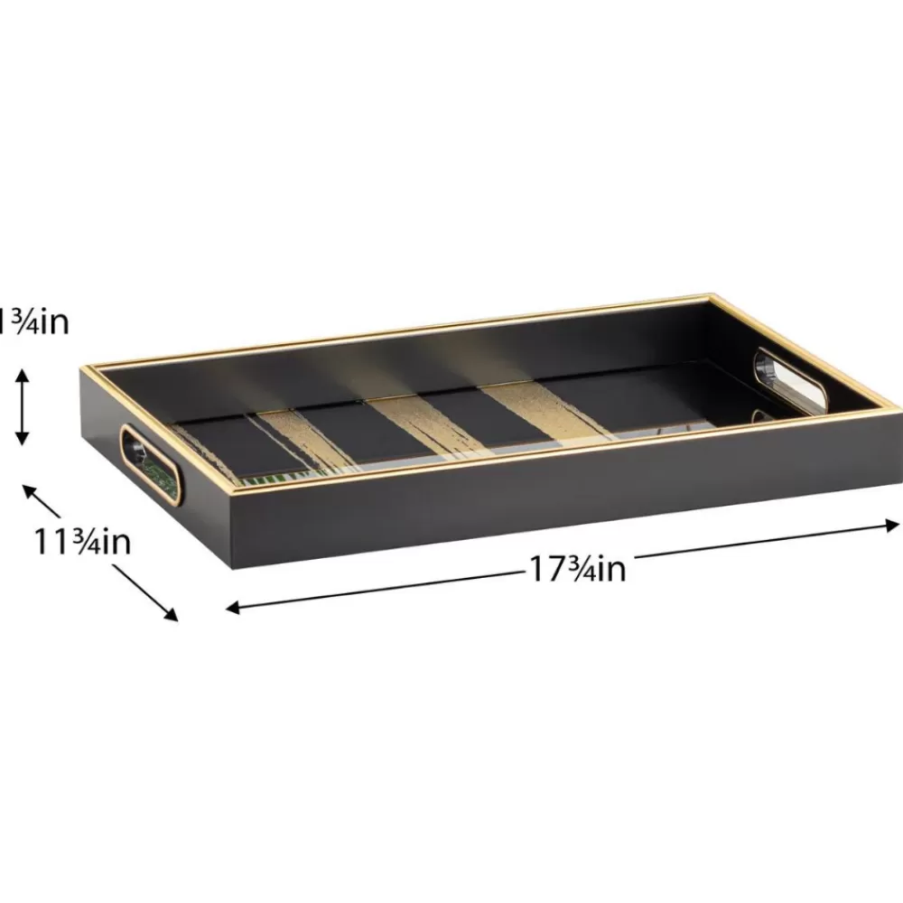 savoy_gold_stripe_tray_5.webp New Savoy Gold Stripe Tray Coasters & Trays