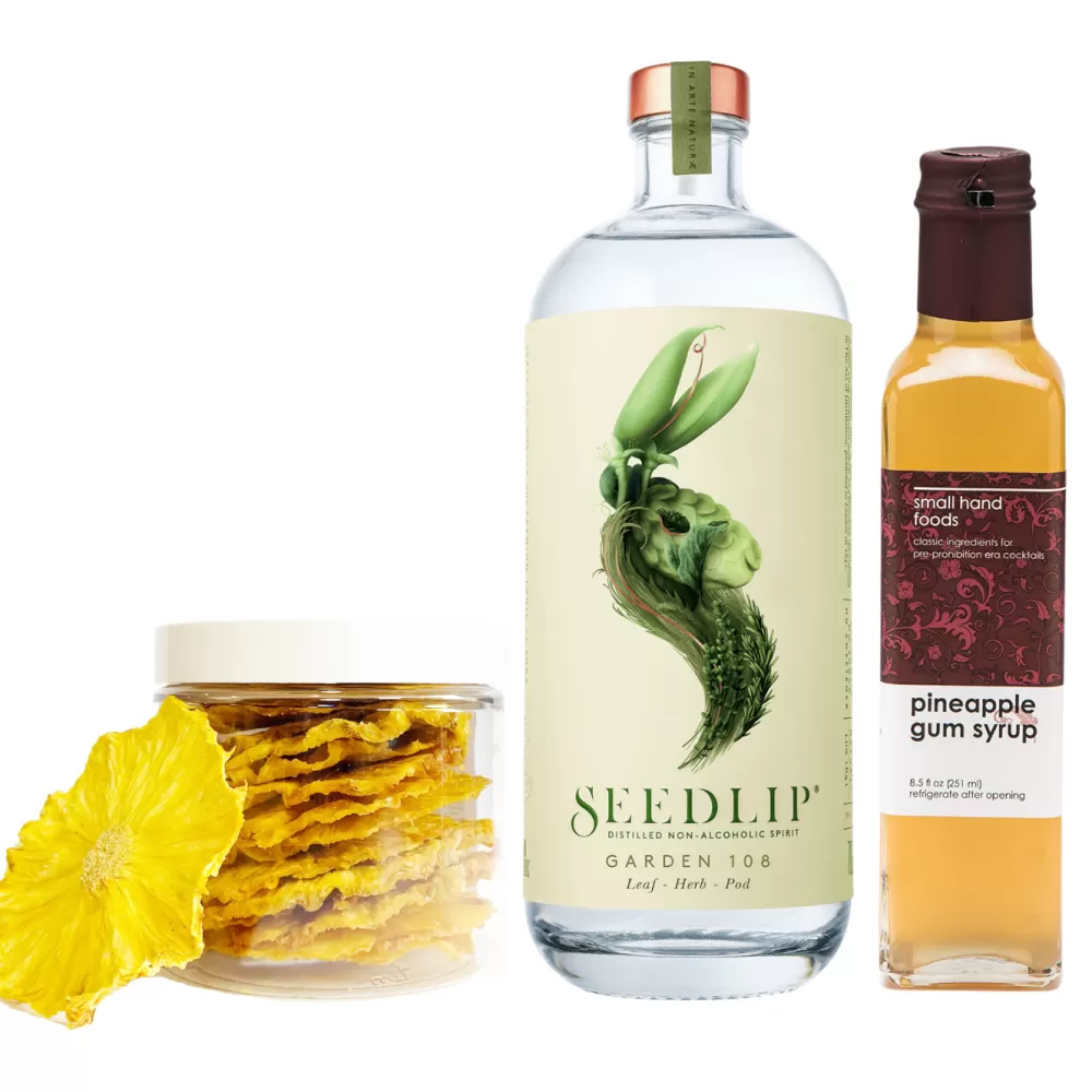 Best Sale Seedlip Garden Pineapple Margarita Trio (Non-Alcoholic) Ingredient Kits
