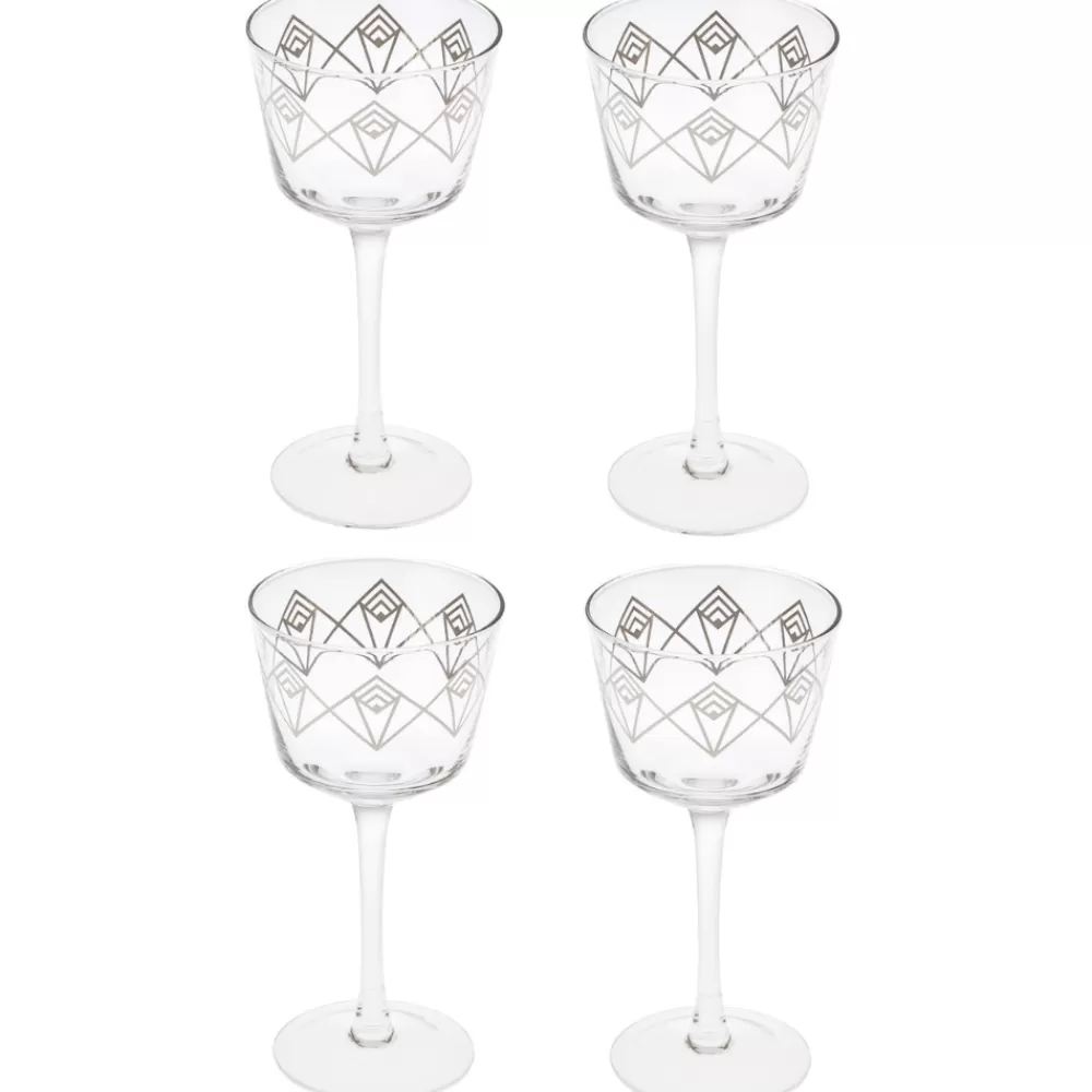 silver_dream_deco_coupe_glass_2.webp Store Silver Dream Deco Coupe Glass Coupes / Nick & Nora