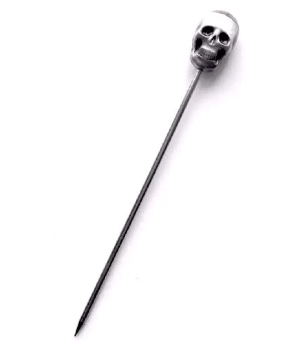Fashion Skull Cocktail Pin Cocktail Picks & Stirrers