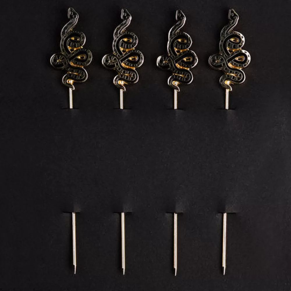 Outlet Snake Cocktail Pins (Set Of 4) Cocktail Picks & Stirrers