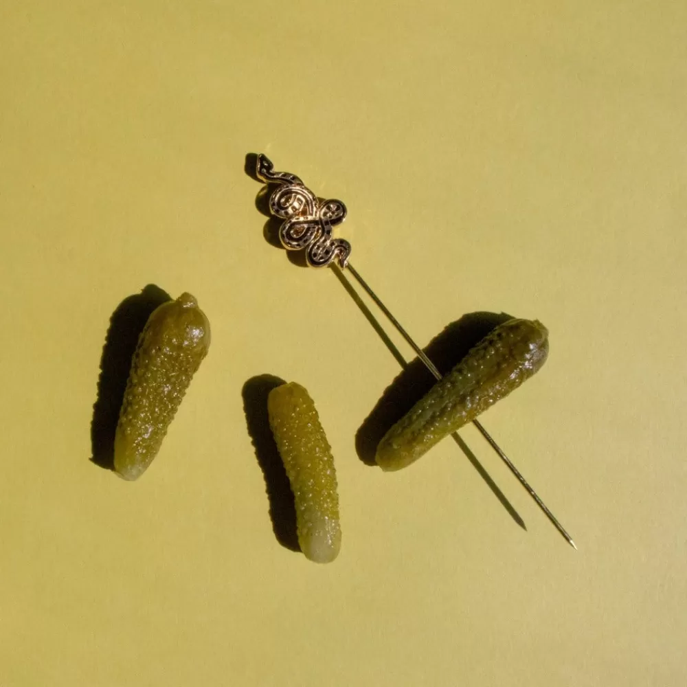 snake_cocktail_pins_set_of__3-1.webp Outlet Snake Cocktail Pins (Set Of 4) Cocktail Picks & Stirrers