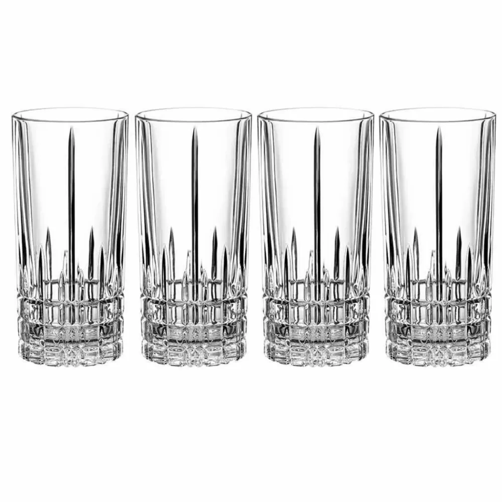 Best Spiegelau Perfect Serve Collins Glasses (Set Of 4) Highball Glasses