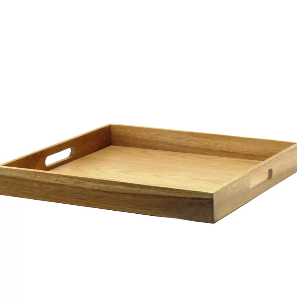 Shop Square Acacia Serving Tray Coasters & Trays