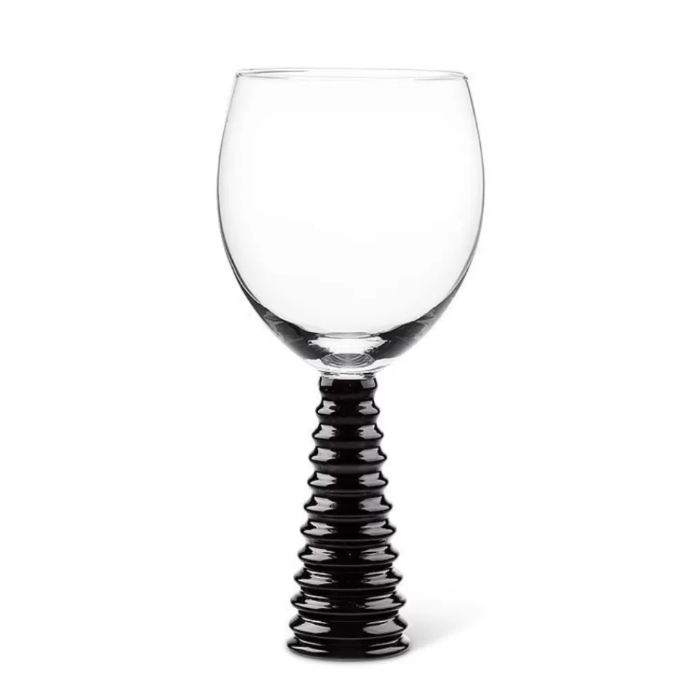 New Stack Black Base Wine Goblet Wine
