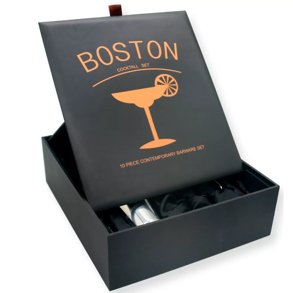 stainless_steel_bar_tool_set_with_gift_box__piece_2.webp Best Sale Stainless Steel Bar Tool Set With Gift Box (10 Piece) Bar Tool Sets