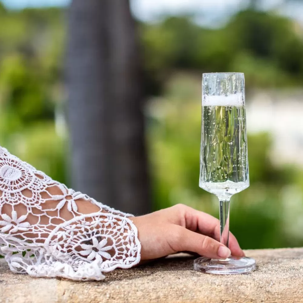 Flash Sale Superglas Unbreakable Clear Flute Wine