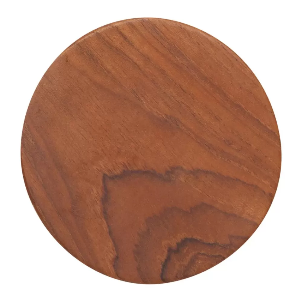 New Teak Wood Coasters (Set Of 4) Coasters & Trays