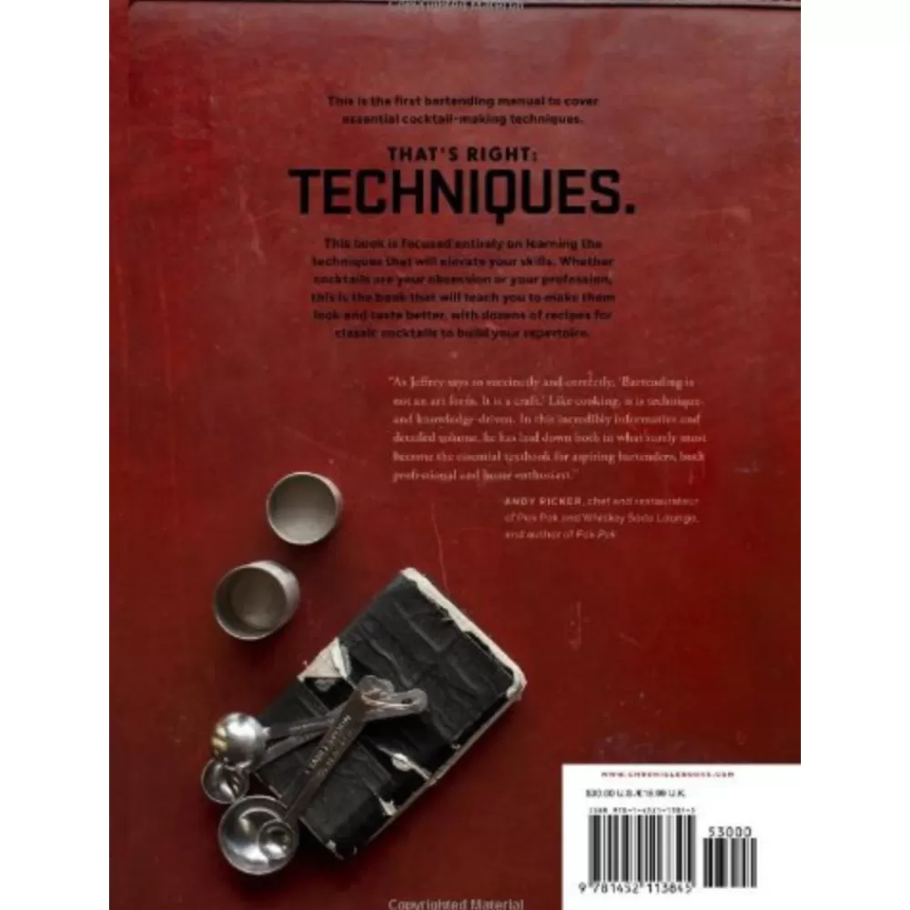 Fashion The Bar Book: Elements Of Cocktail Technique Books